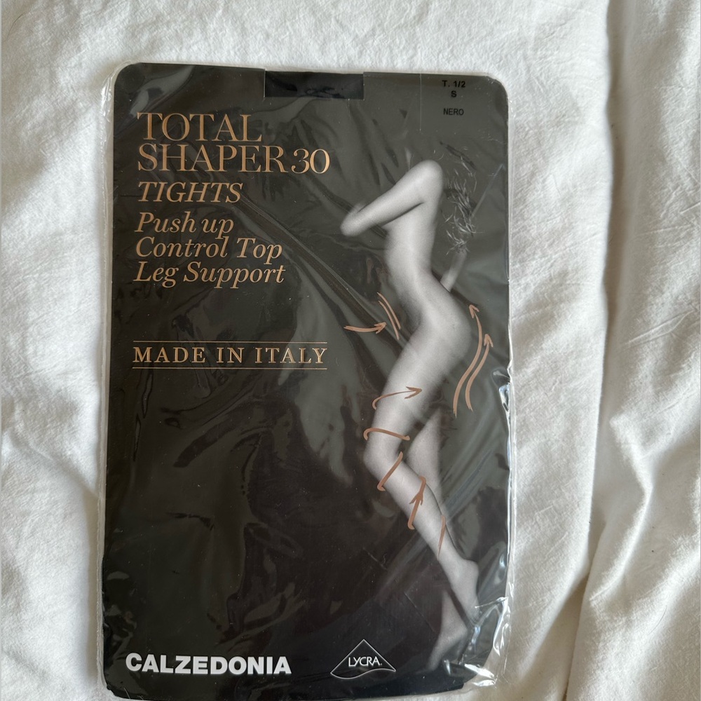 NWT Black Sheer Calzedonia Tights